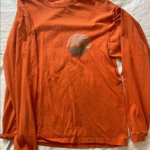 Orange Long sleeve Patagonia men’s tee